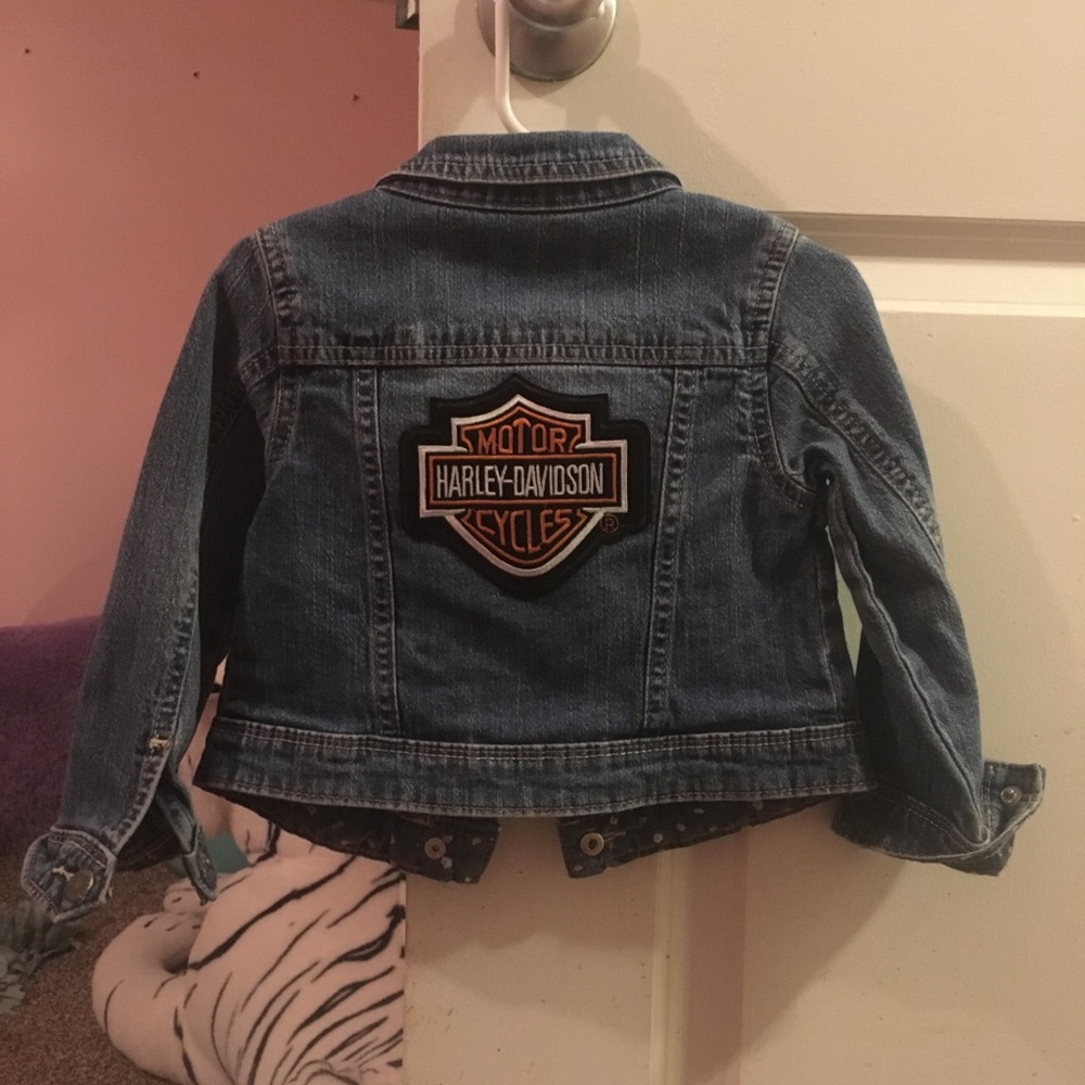 Harley Davidson jean jacket